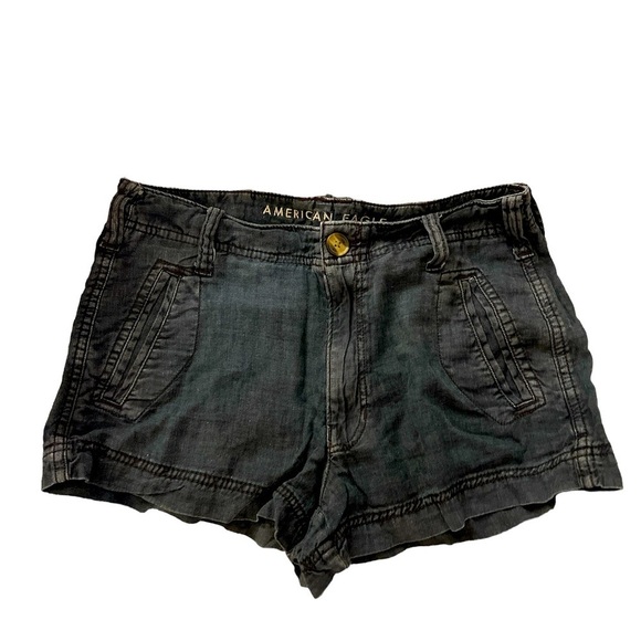 American‎ Eagle Linen Blend Shorts | Women’s Size 4 - Picture 1 of 3